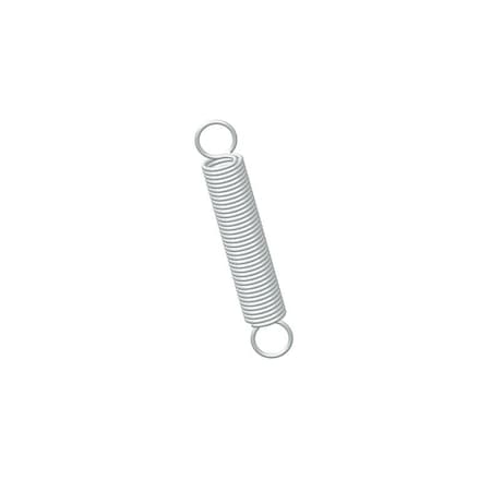 Extension Spring, O= .420, L= 2.50, W= .046